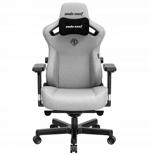  Anda Seat Kaiser 3 gaming stolica, siva tkanina