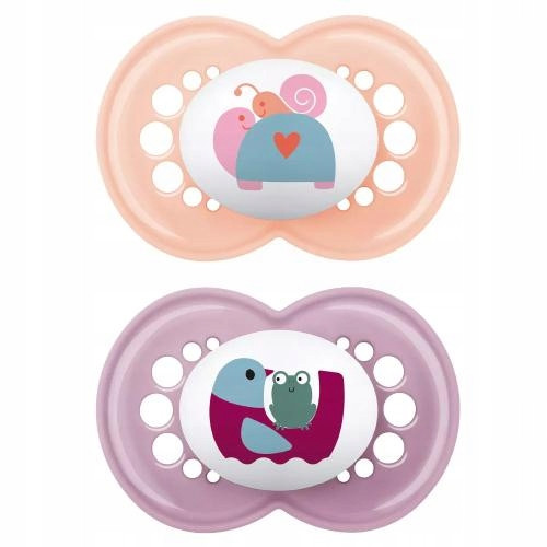  MAM BABY Start Silky Pacifier 16+ Together Girl 2SZ