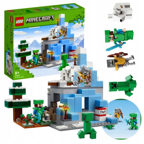  LEGO City 21246121 LEGO MINECRAFT SNJEŽNIM VRHOVIMA