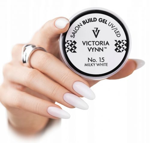  VICTORIA VYNN BUILD GEL SAMOIZravnavajući GEL ZA IZGRADNJU - 15 MLIJEČNO BIJELI 50 ml