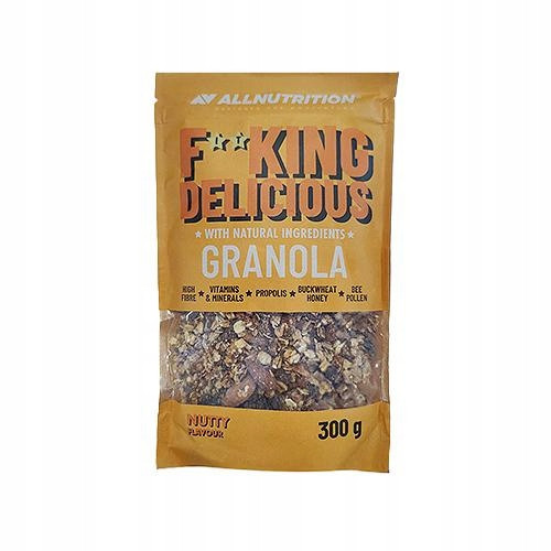  ALLNUTRITION FITKING GRANOLA 300g ORAŠASTI DORUČAK VLAKNA ORAŠASTI FIT