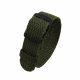  Perlon Black NATO Zulu remen za sat 18mm zeleni b/b