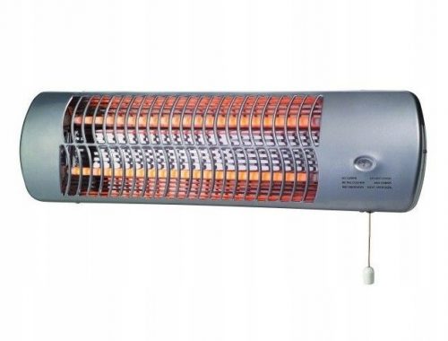 Električni kupaonski radijator fr1 1200 W 54 x 13 mm sivi