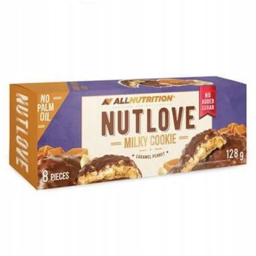  ALLNUTRITION NUTLOVE COOKIE 128 g KARAMELA KIKIRIKI