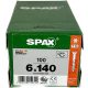  Spax vijci 6,0x140 Wirox TXTG pakiranje od 100 kom.