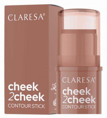  Claresa Cheek 2 Cheek Bronzer Stick 02 Milk Choco