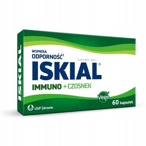  Iskial Immuno + Češnjak kapsule za imunitet, 60 kom.