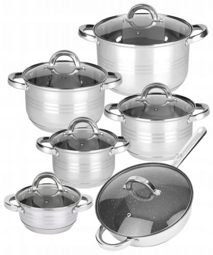 Ronner Austria set lonaca POT SETS nehrđajući čelik 12 kom.