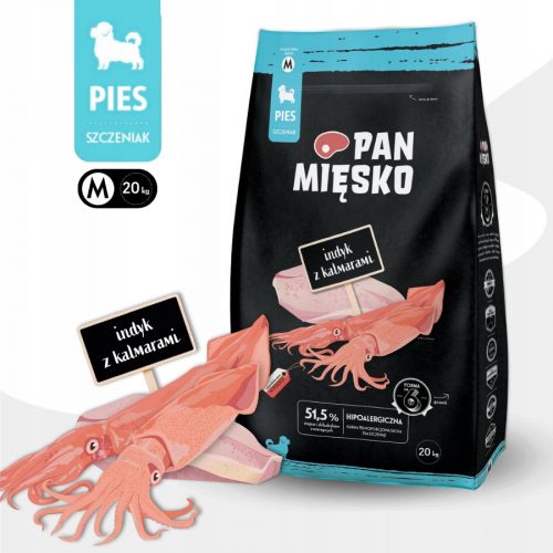  Pan Mięsko suha hrana mješavina okusa 20 kg