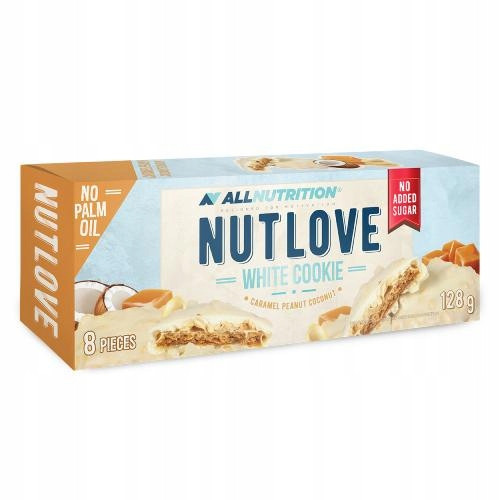 Allnutrition Nutlove kolačić 128g karamel kokos