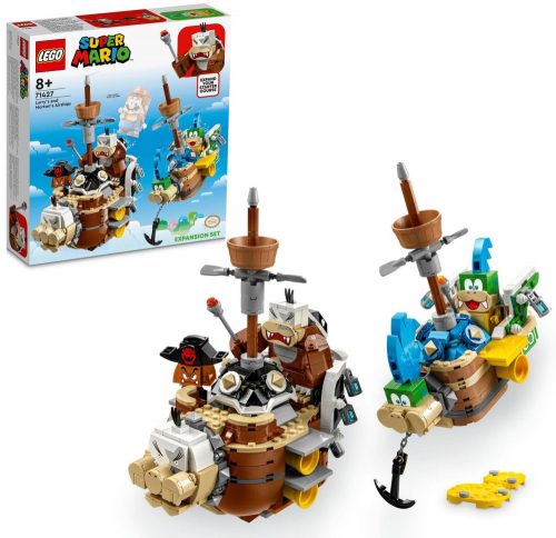  LEGO Super Mario 71427 Larry and Morton's Airships - Expansion Set + Lego Adults and Kids 2024 Electronic