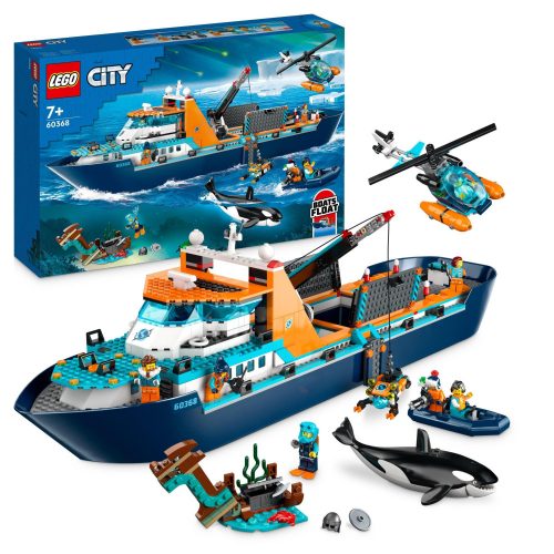  LEGO City 60368 Arctic Explorer Boat + Lego Adults and Kids 2024 u elektroničkom obliku