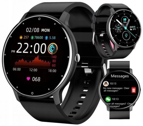  Gravity muški sat SMARTWATCH SMS POLISH MENU MODNA GRAVURA