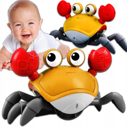  MEGA Runaway Crawling WALKING CRAB Interaktivna igračka ZA DJECU XL