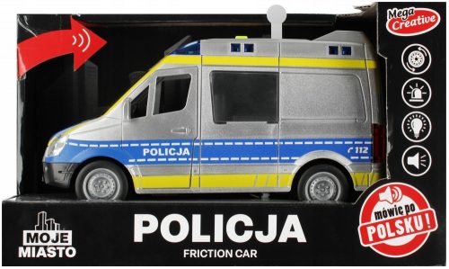  POLICIJSKI AUTO VISOKI POLICIJSKI AUTO SVJETLOSNI I ZVUČNI EFEKTI