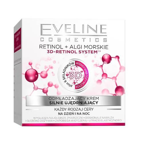  EVELINE Retinol i alge pomlađujuća i snažno učvršćujuća krema za lice