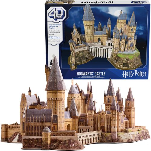  HARRY POTTER HOGWARTS PUZZLE 3D MODEL HOGWARTS DVORAC 4D GRAĐEVINA SJAJNA 48 CM