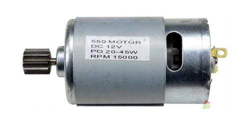  MOTOR 12V 45W 15000 za aute na akumulator + kablovi 550