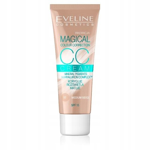  EVELINE Magical CC krema 52 Medium Beige 30 ml