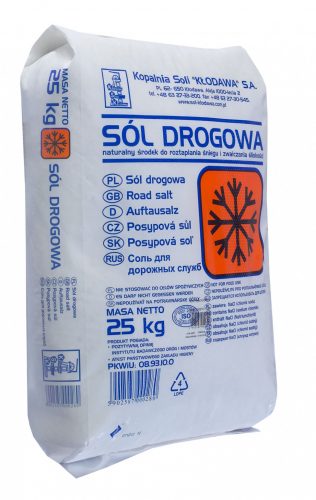 Sol za ceste - Kłodawa sol za ceste 25 kg