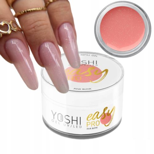  YOSHI EASY PRO GEL ZA IZGRADNJU S PINK BLINK GLITEROM 15 g