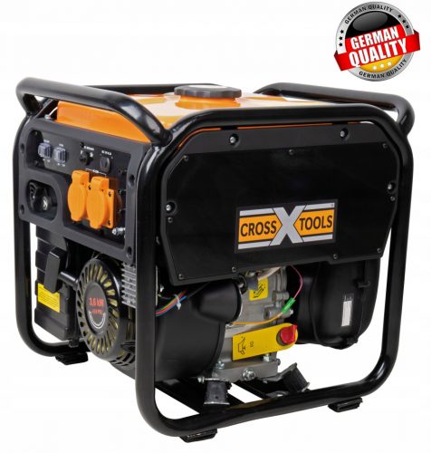  Prijenosni monofazni agregat Cross Tools 3500 W benzin