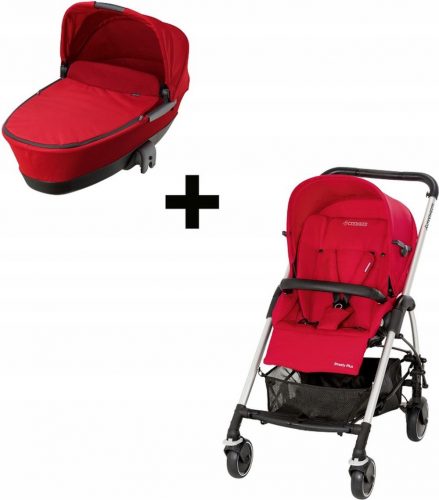  Maxi-Cosi Street Plus Travel System intenzivno crvena kolica 2u1