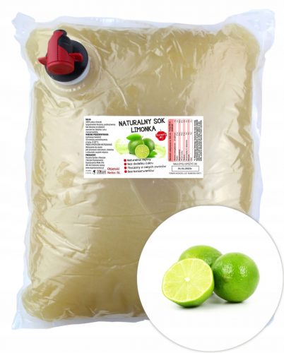  SOK LIMETE 100% NFC PREŠAČENA LIMETA 5L SVJEŽA