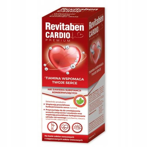  Revitaben cardio PREMIUM tekućina 1 l