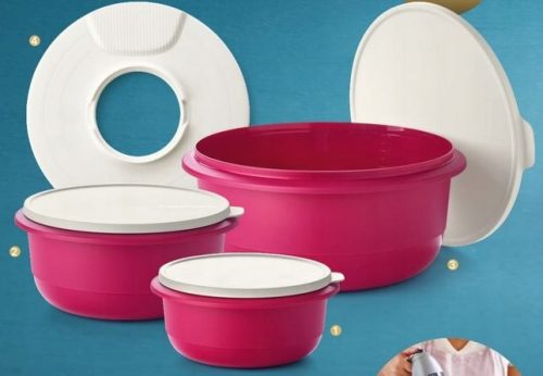 TUPPERWARE PLUS SET POSUDA ZA TORTU + POKLOPAC