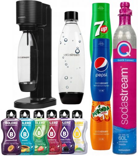  SODASTREAM ZASIĆIVAČ GAZIRANE VODE SODA STREAM SET ZA GAZIRANU VODU