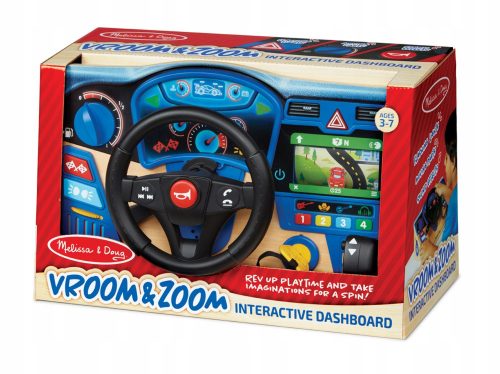  Melissa & Doug Wroom & Zoom Interaktivna nadzorna ploča