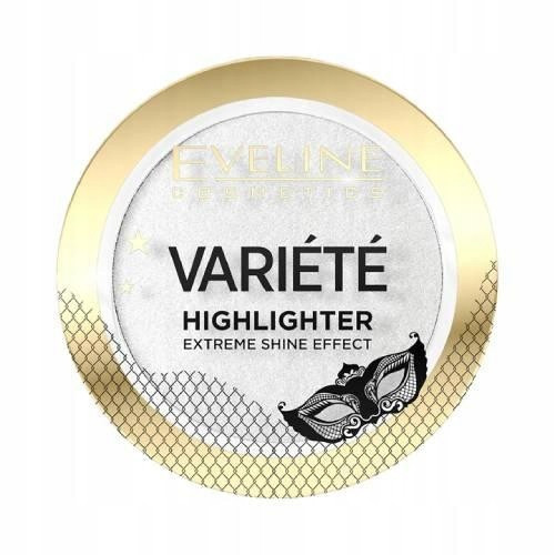  Eveline Cosmetics Variete jednokratni highlighter srebrni 02 5 g