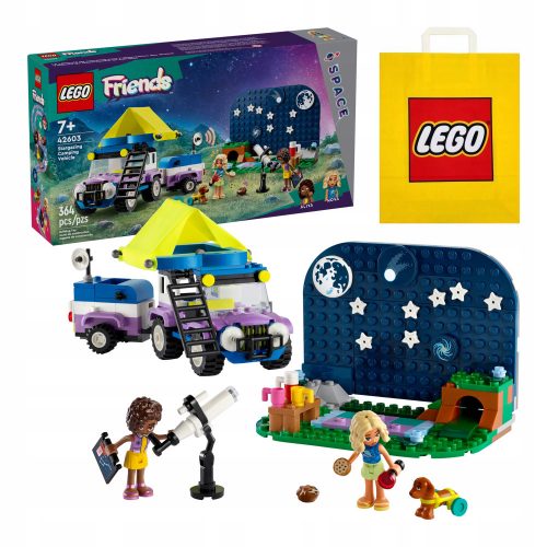  LEGO Friends 42603 karavan promatranja zvijezda + VP papirna vrećica LEGO 6315792 srednje