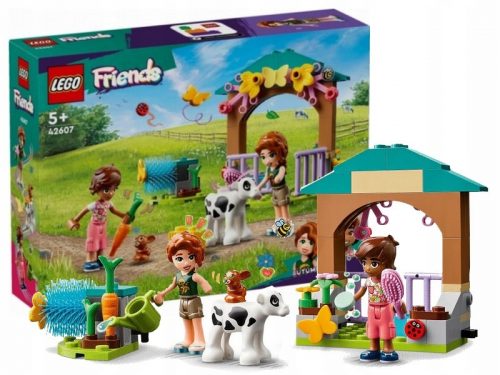  LEGO Friends 42607 Autumn i její stáj za telátko