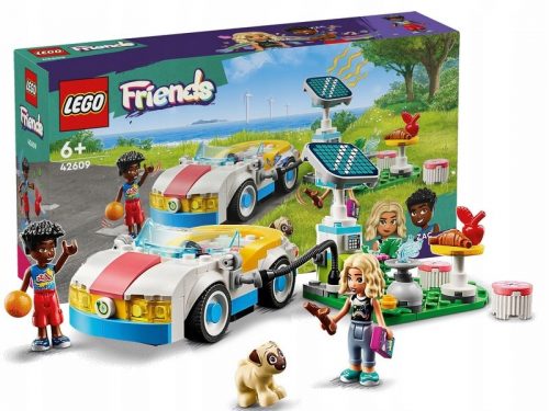  LEGO Friends 42609 Električni automobil i stanica za punjenje