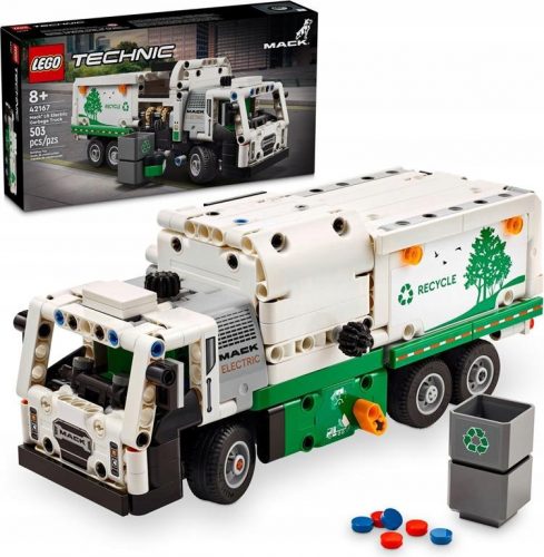  LEGO Technic električni kamion za smeće Mack LR 42167