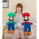  SET 2x MEGA VELIKI SUPER MARIO LUIGI CUDDLE TEDDY BEAR TEDDY BEAR 60cm