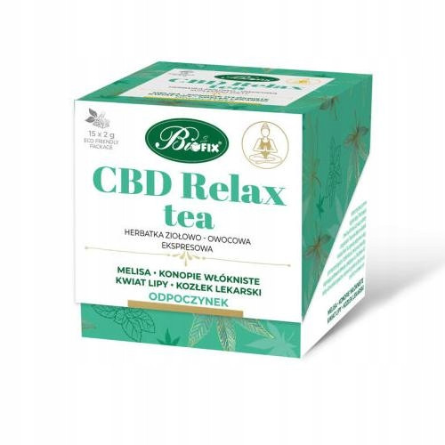  BIFIX funkcionalni čaj RELAX CBD BILJNI I VOĆNI čaj 15 VREĆICA