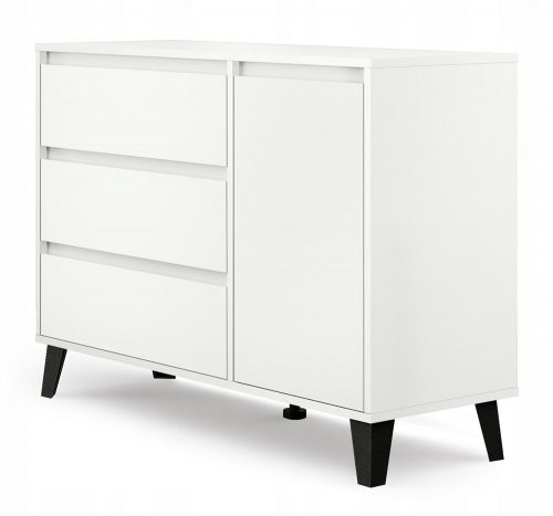  Komoda TopEshop Scandi 1D3S 110 x 39 x 78,5 cm bijela bijela