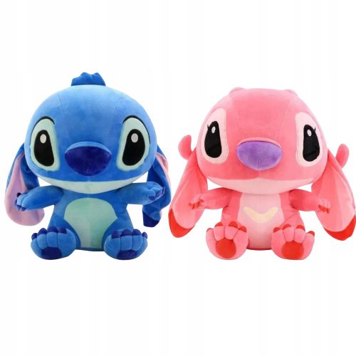  LILO AND STITCH MASKOTA SET PLAVA + ROZA 35CM