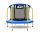 Trampolin - Trampolin s mrežom Aga MR1150DARKBLUE 150 cm