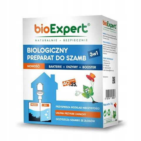  Biološki preparat za septičke jame Bio+ 1kg Bioexpert