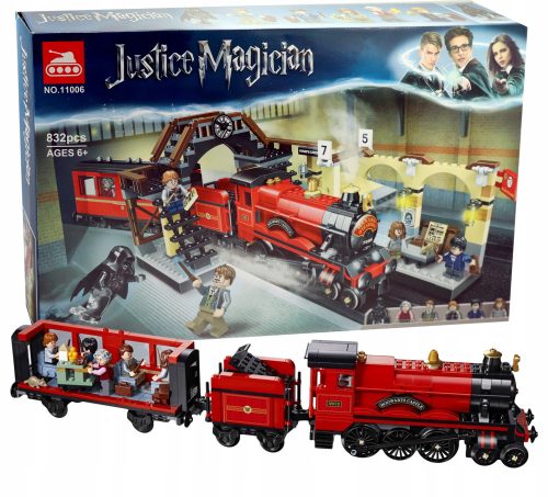 HARRY POTTER EXPRESS kocke za HOGWARTS 832 komada XL