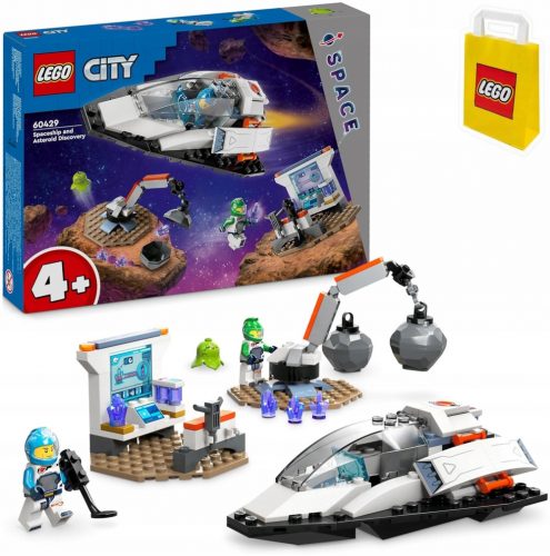  LEGO City 60429 Svemirski brod i istraživanje asteroida + LEGO papirnata vrećica