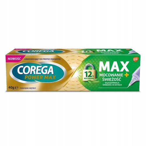  COREGA Power Max Fixing + Freshness krema 40 g