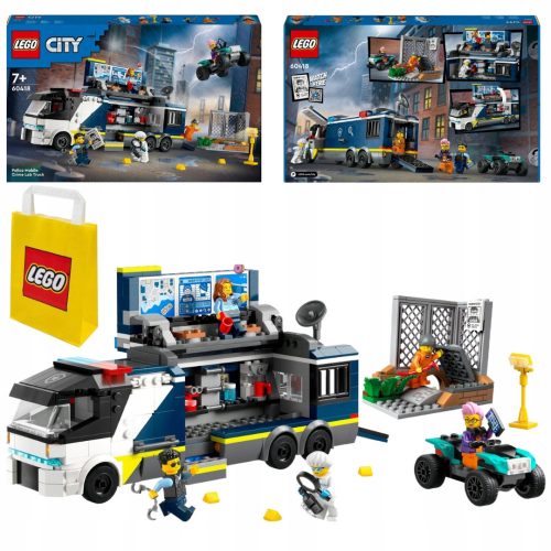  60418 POLICIJSKI MOBILNI LABORATORIJ ZA KAMION + VP papirna vrećica LEGO 6315794 veliki