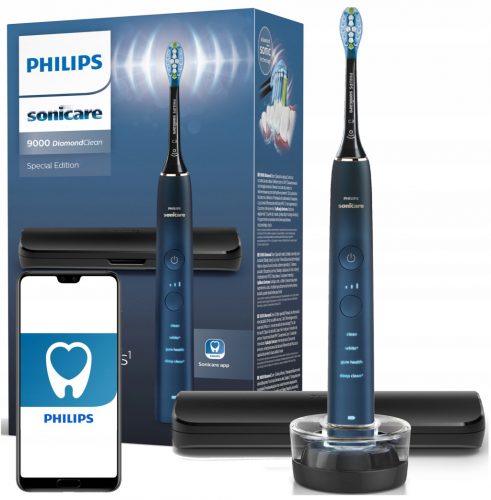  Philips Sonicare DiamondClean 9000 sonična četkica za zube, tamnoplava