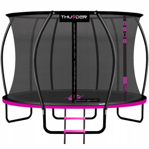 Trampolin - VRTNI trampolin INSIDE ULTRA 12FT PINK THUNDER