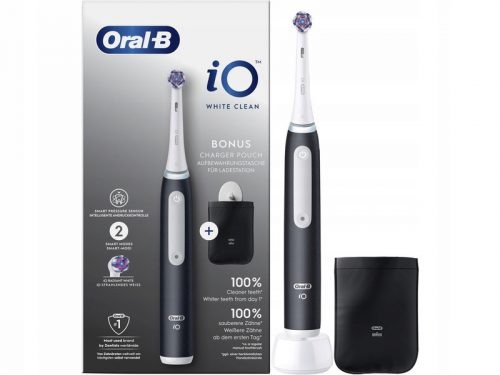  Oral-B iO White Clean magnetna četkica za zube, crna